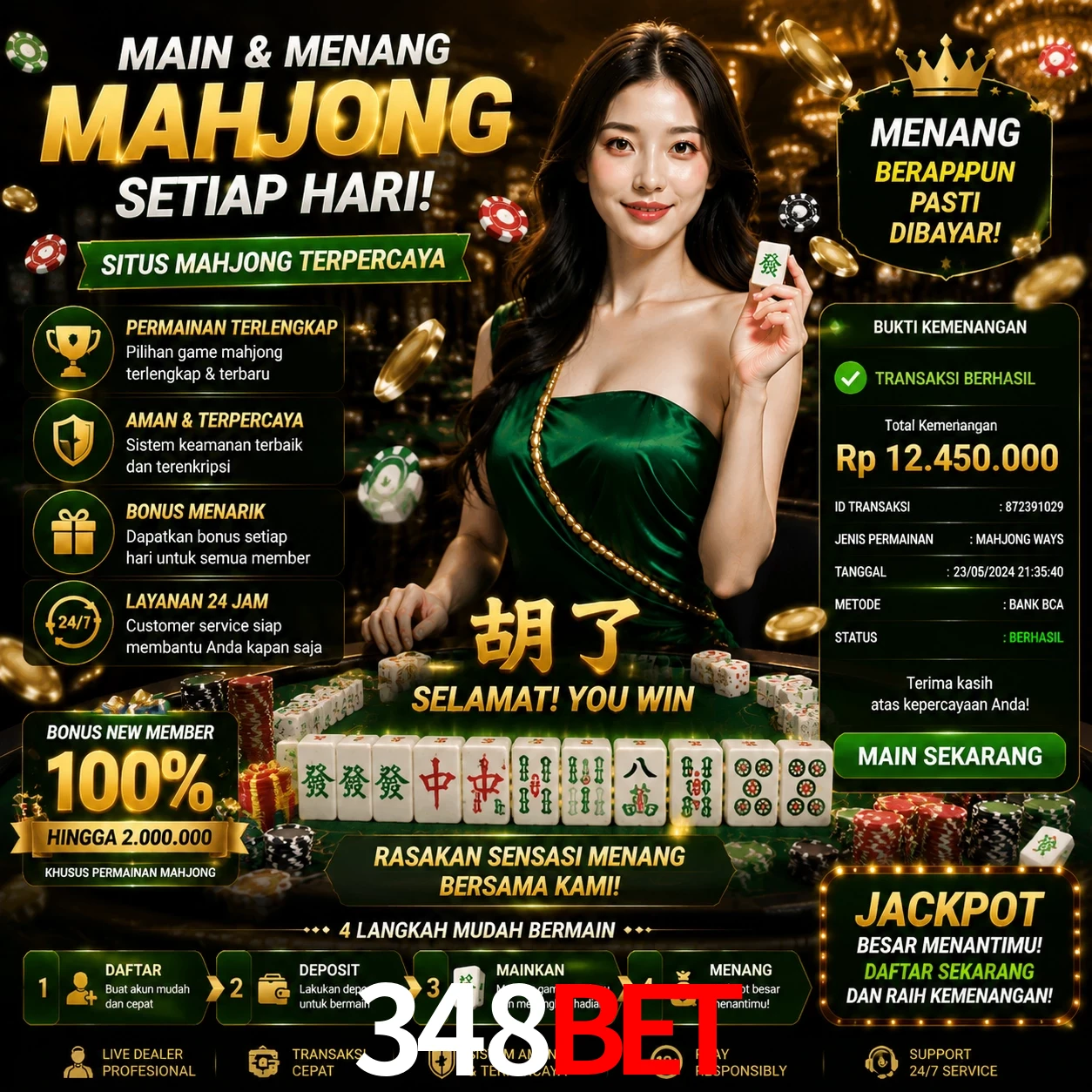 Ganhar e sacar na 348bet